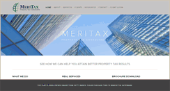 Desktop Screenshot of meritax.com