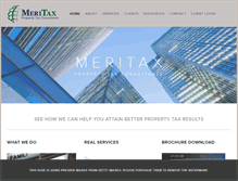 Tablet Screenshot of meritax.com